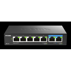 D-Link DMS-107/E 7-Port Multi-Gigabit Unmanaged Switch D-Link DMS-107/E 7-Port Multi-Gigabit Unmanaged Switch
