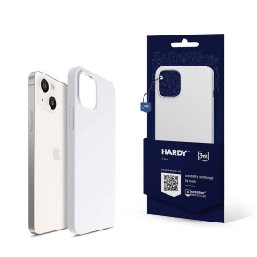 3mk ochranný kryt HARDY Silicone MagCase pro Apple iPhone 14 Plus, White