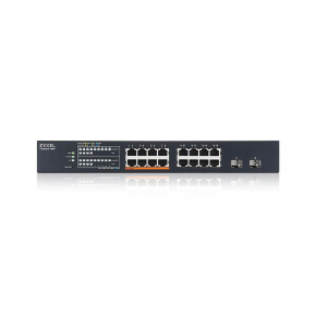 Zyxel XMG1915-18EP, 16-port 2.5GbE, 2 SFP+, 8 x PoE++ 180W Smart Switch, hybird mode, standalone or NebulaFlex Cloud Zyxel XMG1915-18EP, 16-port 2.5GbE, 2 SFP+, 8 x PoE++ 180W Smart Switch, hybird mode, standalone or NebulaFlex Cloud