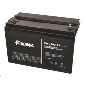 Baterie - FUKAWA FWL 100-12 (12V/100Ah - M8), životnost 10let Baterie - FUKAWA FWL 100-12 (12V/100Ah - M8), životnost 10let