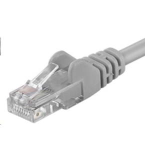 PremiumCord Patch kabel UTP RJ45-RJ45 CAT6 0.25m šedá PremiumCord Patch kabel UTP RJ45-RJ45 CAT6 0.25m šedá