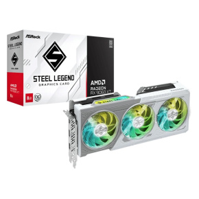ASRock VGA AMD Radeon RX 9060 XT Steel Legend 8GB OC, RX 9060 XT, 8GB GDDR6, 2xDP, 1xHDMI ASRock VGA AMD Radeon RX 9060 XT Steel Legend 8GB OC, RX 9060 XT, 8GB GDDR6, 2xDP, 1xHDMI