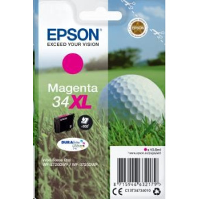 EPSON ink bar Singlepack "Golf" Magenta 34XL DURABrite Ultra Ink 10,8 ml EPSON ink bar Singlepack "Golf" Magenta 34XL DURABrite Ultra Ink 10,8 ml