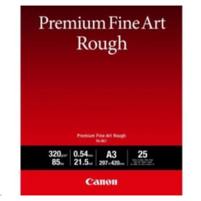 Canon fotopapír FA-RG1 A3, 25 sk, 320 g/m Canon fotopapír FA-RG1 A3, 25 sk, 320 g/m