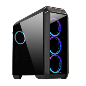 BAZAR - CHIEFTEC skříň STALLION II, ATX, 1x USB-C 3.2, 2x USB 3.1, 1x USB 2.0, 4x 120mm RGB Fan, černá - Po opravě (Komp BAZAR - CHIEFTEC skříň STALLION II, ATX, 1x USB-C 3.2, 2x USB 3.1, 1x USB 2.0, 4x 120mm RGB Fan, černá - Po opravě (Komp
