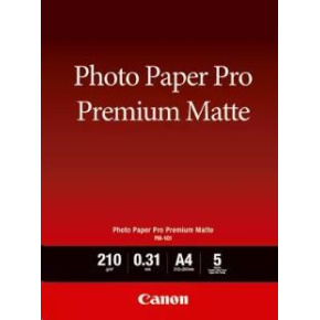 Canon fotopapír PREMIUM MATTE PM-101, A4, 20ks, 210g/m Canon fotopapír PREMIUM MATTE PM-101, A4, 20ks, 210g/m