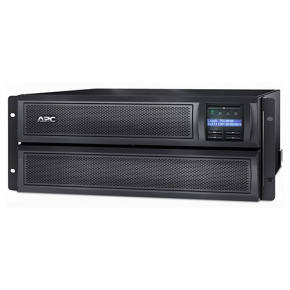APC Smart-UPS X 3000VA Rack/Tower LCD 200-240V with Network Card, 4U (2700W) – LAN AP9641 APC Smart-UPS X 3000VA Rack/Tower LCD 200-240V with Network Card, 4U (2700W) – LAN AP9641