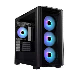 ASUS case A23 PLUS TG ARGB, Mini Tower, průhledná bočnice, 4x120mm ARGB Fan, černá ASUS case A23 PLUS TG ARGB, Mini Tower, průhledná bočnice, 4x120mm ARGB Fan, černá