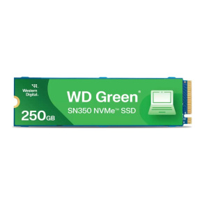 WD GREEN SSD NVMe 250GB PCIe SN350, Gen3 8GB/s, (R:2400/W:900 MB/s) WD GREEN SSD NVMe 250GB PCIe SN350, Gen3 8GB/s, (R:2400/W:900 MB/s)
