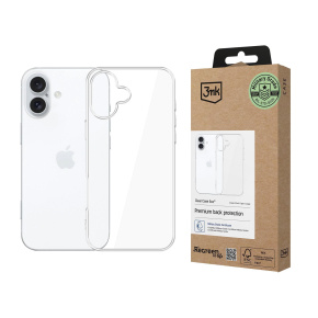 3mk ochranný kryt Clear Case Eco pro Apple iPhone 16 Plus 3mk ochranný kryt Clear Case Eco pro Apple iPhone 16 Plus