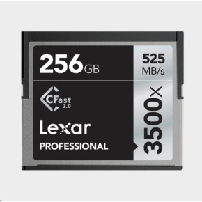 Lexar Pro 3500X Cfast (VPG-130) R525/W445 256GB