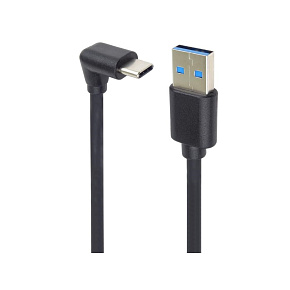PremiumCord Kabel USB typ C/M zahnutý konektor 90° - USB 3.0 A/M, 50cm PremiumCord Kabel USB typ C/M zahnutý konektor 90° - USB 3.0 A/M, 50cm