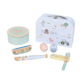 Sada hudebních nástrojů pro děti v kufříku - Farma Sada hudebních nástrojů pro děti v kufříku - Farma