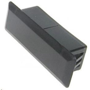 Záslepka do optické vany SC - duplex, plastová, černá - 10 ks Záslepka do optické vany SC - duplex, plastová, černá - 10 ks