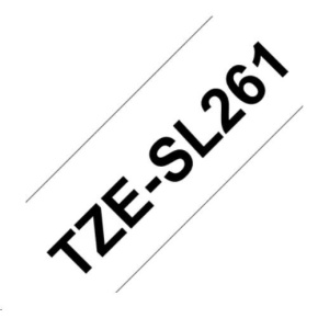 BROTHER TZESL261 - kazeta TZ šířky 36mm, lamino TZE-SL251, bílá/černé písmo BROTHER TZESL261 - kazeta TZ šířky 36mm, lamino TZE-SL251, bílá/černé písmo