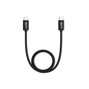 WG - Datový kabel Type-C to Type-C / 1m / 3A / black WG - Datový kabel Type-C to Type-C / 1m / 3A / black