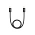 WG - Datový kabel Type-C to Type-C / 1m / 3A / black