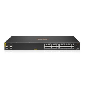 HPE Aruba Networking CX 6000 24G Class4 PoE 4SFP 370W Switch RENEW R8N87A HPE Aruba Networking CX 6000 24G Class4 PoE 4SFP 370W Switch RENEW R8N87A