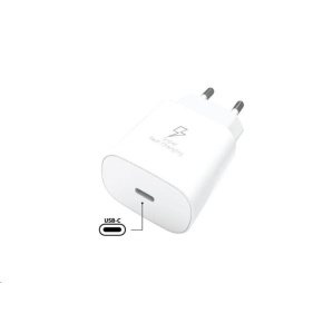 WG - Síťová nabíječka GaN 1x USB-C, PD 25W, PPS, white