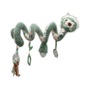 Plyšová spirála na postýlku lenochod Plyšová spirála na postýlku lenochod