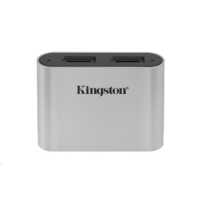 Kingston čtečka karet, USB3.2 Gen1 Workflow Dual-Slot microSDHC/SDXC UHS-II Card Reader čtečka karet Kingston čtečka karet, USB3.2 Gen1 Workflow Dual-Slot microSDHC/SDXC UHS-II Card Reader čtečka karet