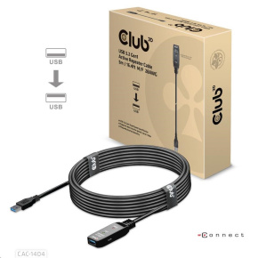 Club3D Kabel USB 3.2 Gen1 Active Repeater Cable M/F 28AWG, 5m Club3D Kabel USB 3.2 Gen1 Active Repeater Cable M/F 28AWG, 5m