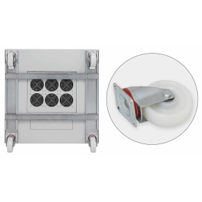 TRITON Kolečka s vyztužujícím rámem 600x1100 pro RMA/RZA nosnost 450 kg TRITON Kolečka s vyztužujícím rámem 600x1100 pro RMA/RZA nosnost 450 kg