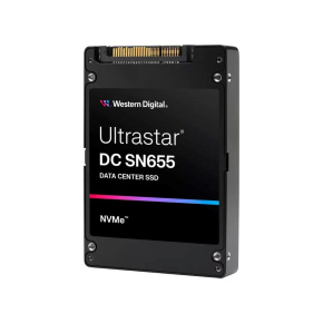 WD Enterprise SSD 61.44TB Ultrastar DC SN655, PCIe Gen4, (R:4300, W:3150MB/s), RI-1DW/D BICS5 ISE WD Enterprise SSD 61.44TB Ultrastar DC SN655, PCIe Gen4, (R:4300, W:3150MB/s), RI-1DW/D BICS5 ISE