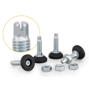 TRITON Sada nivelačních nožiček pro stojanové rozvaděče, nastavitelné TRITON Sada nivelačních nožiček pro stojanové rozvaděče, nastavitelné