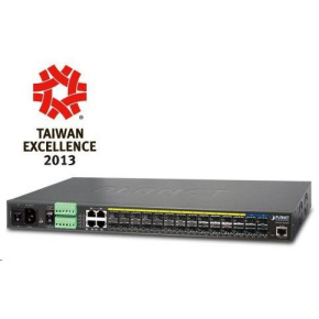 Planet MGSW-28240F Metro switch 24x SFP(DDM), 4x SFP+, 4x TP, AC+DC, DI/O, Web/SNMPv3, IGMPv3, IPv6 Planet MGSW-28240F Metro switch 24x SFP(DDM), 4x SFP+, 4x TP, AC+DC, DI/O, Web/SNMPv3, IGMPv3, IPv6