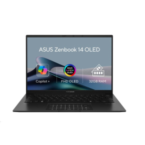 ASUS NTB Zenbook 14 (UM3406KA-OLED229X), AI 7 350, 14" 1920x1200 OLED, 32GB, 1TB SSD, Radeon, W11 Pro, Jade Black ASUS NTB Zenbook 14 (UM3406KA-OLED229X), AI 7 350, 14" 1920x1200 OLED, 32GB, 1TB SSD, Radeon, W11 Pro, Jade Black