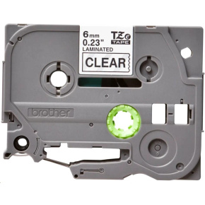 BROTHER TZE111 - kazeta TZ šířky 6mm, laminovaná TZE-111, průsvitná/černé písmo BROTHER TZE111 - kazeta TZ šířky 6mm, laminovaná TZE-111, průsvitná/černé písmo