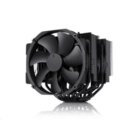 NOCTUA Chladič CPU NH-D15 chromax.black, 2x 140mm, LGA1851, AM5, černá NOCTUA Chladič CPU NH-D15 chromax.black, 2x 140mm, LGA1851, AM5, černá