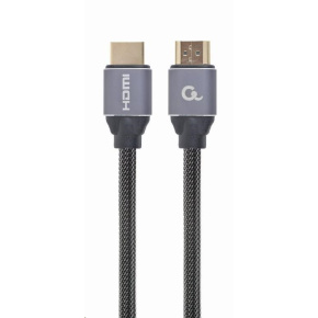 GEMBIRD Kabel HDMI 2.0, 2m, opletený, černý, blister GEMBIRD Kabel HDMI 2.0, 2m, opletený, černý, blister
