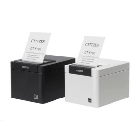 Citizen CT-E601, USB, USB Host, 8 dots/mm (203 dpi), cutter, white Citizen CT-E601, USB, USB Host, 8 dots/mm (203 dpi), cutter, white
