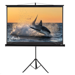 Projekční plátno Aveli stativ, 150x94cm (16:10) 70", černý tubus Projekční plátno Aveli stativ, 150x94cm (16:10) 70", černý tubus
