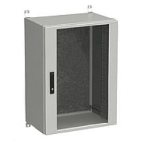 Solarix rozvaděč nástěnný venkovní LC-20 18U 600x600mm, dveře sklo, LC-20-18U-66-12-G Solarix rozvaděč nástěnný venkovní LC-20 18U 600x600mm, dveře sklo, LC-20-18U-66-12-G