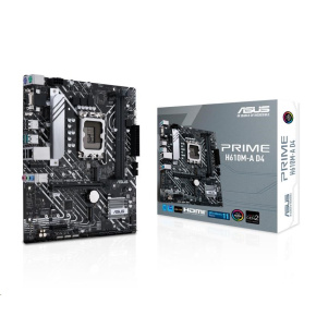 ASUS MB Sc LGA1700 PRIME H610M-A DDR4, Intel H610, 2xDDR4, 1xDP, 1xHDMI, 1xVGA, mATX ASUS MB Sc LGA1700 PRIME H610M-A DDR4, Intel H610, 2xDDR4, 1xDP, 1xHDMI, 1xVGA, mATX