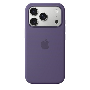 Apple iPhone 17 Pro Silicone Case with MagSafe – Purple Fog Apple iPhone 17 Pro Silicone Case with MagSafe – Purple Fog
