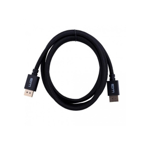 WG - Kabel video DisplayPort (male) to DisplayPort (male) / 4K 60Hz / 2m / braided / gold plated