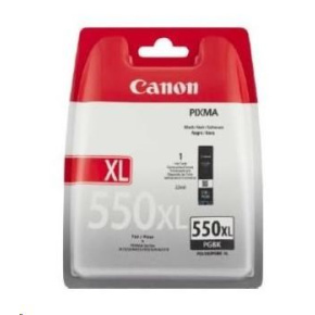 Canon CARTRIDGE PGI-550XL BK černá TWIN-PACK SEC pro iP7250,iP8750,iX6850,MX925,MX725,MG5450,MG5550,MG5655 (1000 str.)