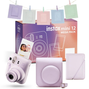 Fujifilm MINI 12 MEGA PACK fialový