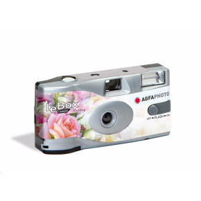 Agfaphoto LeBox Wedding Flash 400/27 - jednorázový analogový fotoaparát
