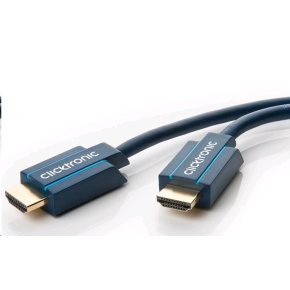 CLICTRONIC Kabel HQ HDMI 3m High Speed + Ethernet (v1.4) 3D, zlacené konektory, dvojité stínění, záruka 10 let CLICTRONIC Kabel HQ HDMI 3m High Speed + Ethernet (v1.4) 3D, zlacené konektory, dvojité stínění, záruka 10 let