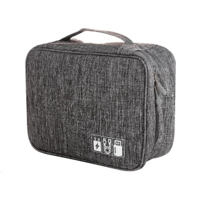 WG - Cestovní pouzdro na elektroniku / 24 x 17 x 9cm / grey WG - Cestovní pouzdro na elektroniku / 24 x 17 x 9cm / grey
