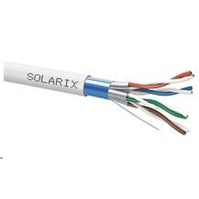 Instalační kabel Solarix CAT6A FFTP šedý Dca s2 d2 a1 500m SXKD-6A-FFTP-LSOH Instalační kabel Solarix CAT6A FFTP šedý Dca s2 d2 a1 500m SXKD-6A-FFTP-LSOH