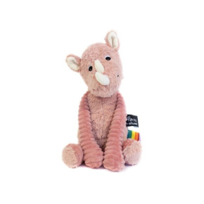 Plyšový nosorožec, růžová Plyšový nosorožec, růžová