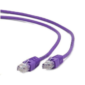 GEMBIRD kabel patchcord CAT6 stíněný FTP 5m, fialový GEMBIRD kabel patchcord CAT6 stíněný FTP 5m, fialový