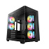 DEEPCOOL Case CG590U 5F, ATX, Průhledná bočnice, 5x120mm ARGB Fan, černá