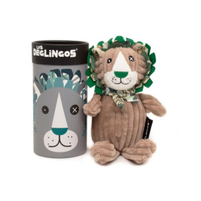 Plyšový lev v dárkové krabičce - malý Plyšový lev v dárkové krabičce - malý